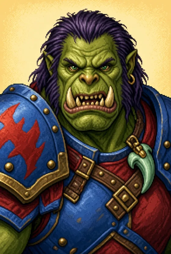 Half-Ogre portrait