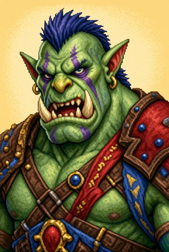 Troll portrait