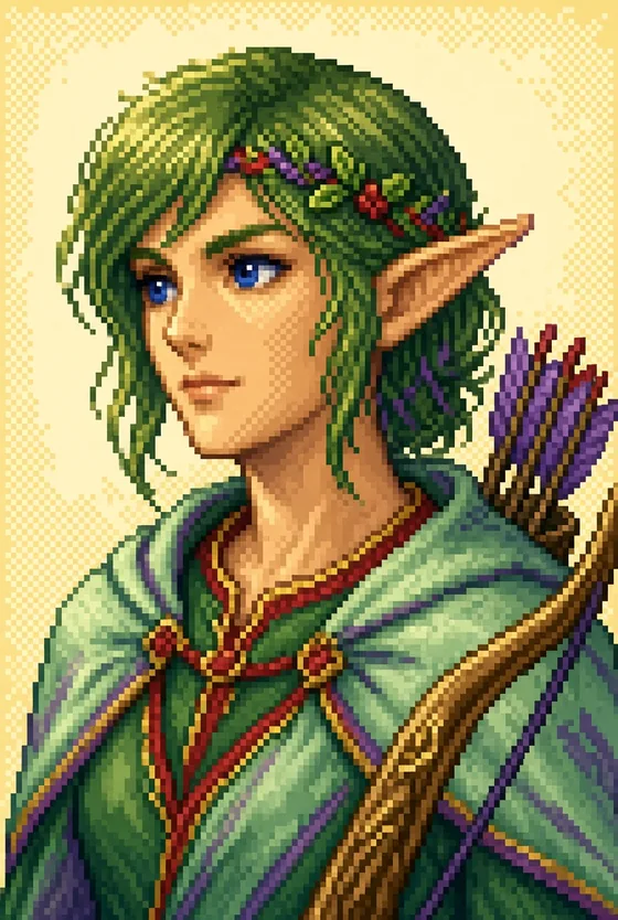 Wood-Elf portrait